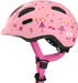 Abus Smiley Bicycle helmet for kids, Rose Princess, side view