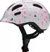 Abus Smiley Bicycle helmet for kids, White Crush, side view