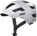 Abus Hyban 2.0 Urban Commuting bicycle helmet in Polar White, side view