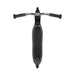 Globber Flow Foldable 125 two wheel kick scooter, in black, top view