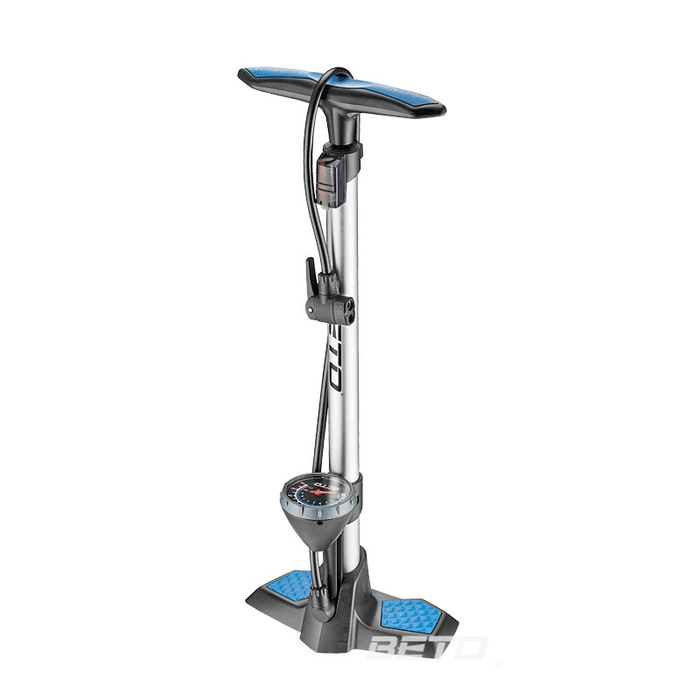 Beto CFL-501AG7 Alloy Floor Pump with Pressure Gauge