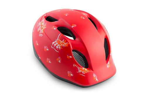 Met Buddy / Super Buddy Bicycle Helmet for Kids, Red Animals