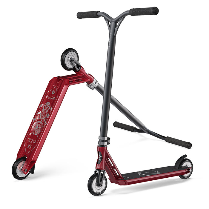 Fuzion Z350 Complete freestyle scooter in Burgundy