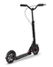 Micro Metropolitan Black kick scooter, rear view