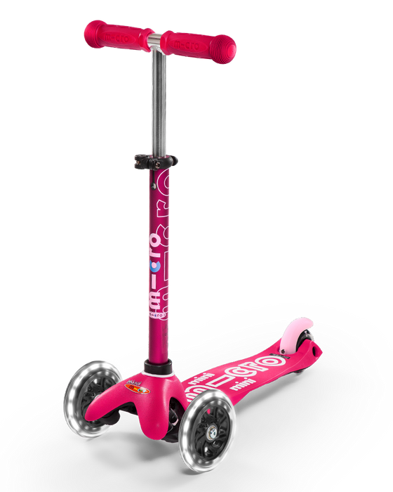 Mini MICRO Deluxe LED 3 Wheel Kick Scooter For Kids
