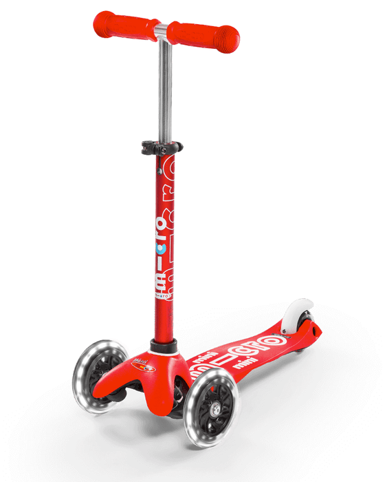 Mini MICRO Deluxe LED 3 Wheel Kick Scooter For Kids