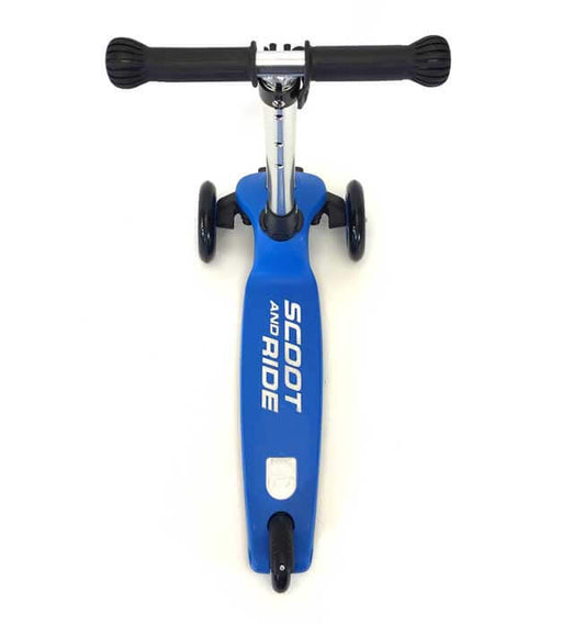 ScootAndRide Highway Kick 3 - Blue top view