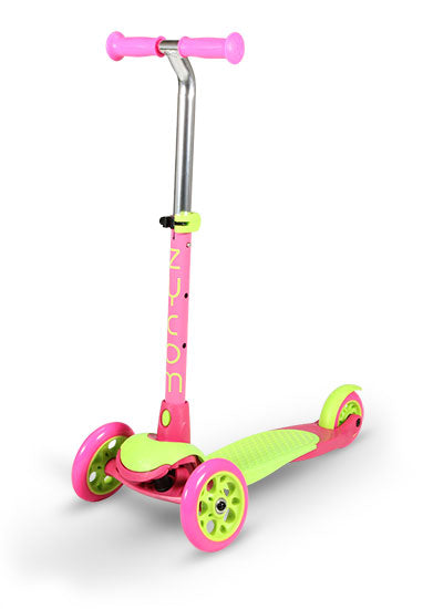 Zycom Zing 3 Wheel kick scooters for children - Pink/Green