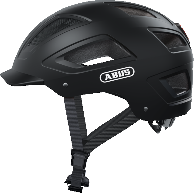 Abus Hyban 2.0 Urban Commuting bicycle helmet in Velvet Black