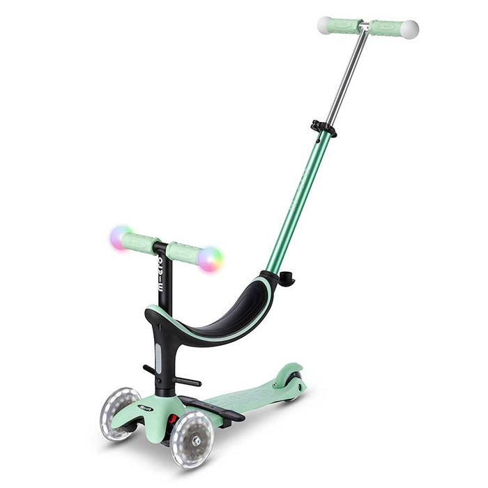 Micro Mini2grow Deluxe Magic LED Three Wheel Convertible Scooter for kids