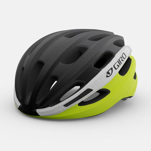 Giro Isode Road Bicycle Helmet Matte Black Yellow