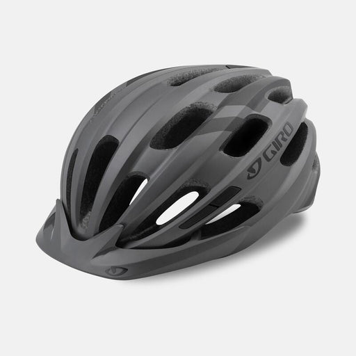 Giro Register Helmet in colour matte titanium, quarter view