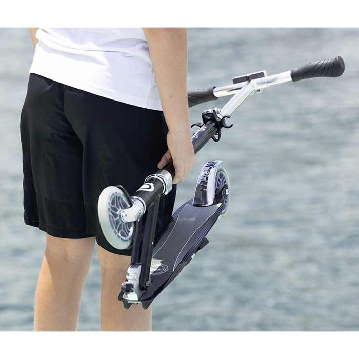 Skids Control Flashing Stunt Step Met Lichten In De 2 Wielen, BMX Style Stuur 30735163 Skids Control Flashing Stunt Step Met Lichten In De 2 Wielen, BMX Style Stuur 30735163