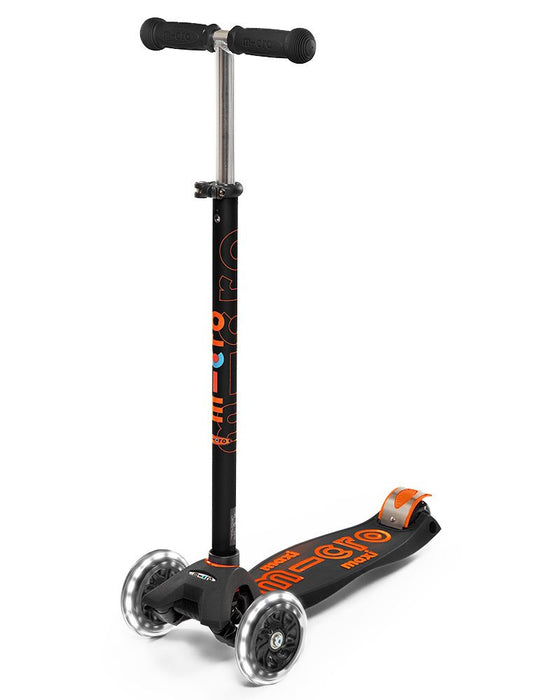 MICRO Maxi Deluxe Kids Kick Scooter with LED Wheels