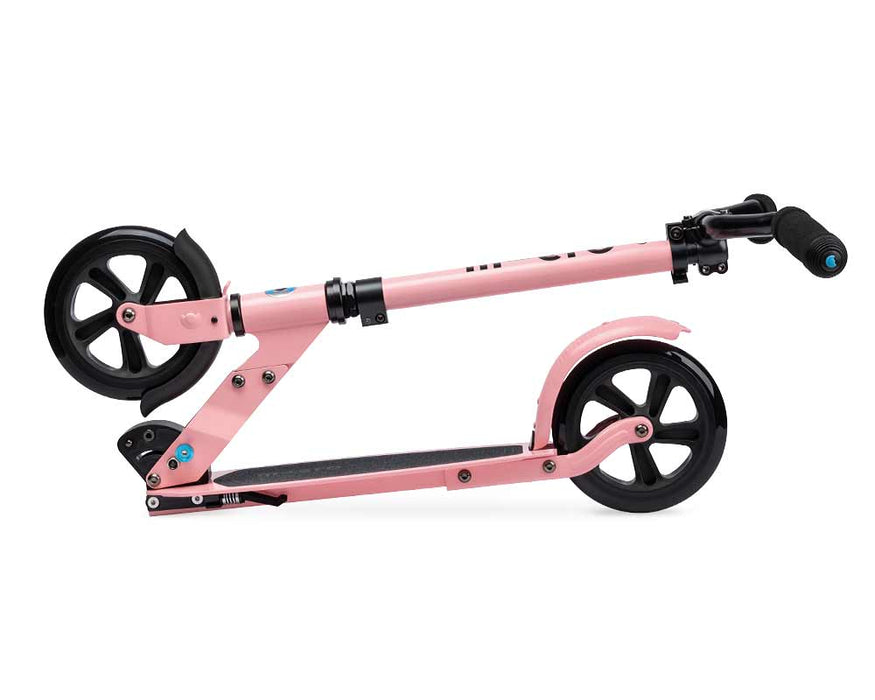 Micro Speed Deluxe Medium-Sized Kick Scooter with Bicycle-Style Handlebar