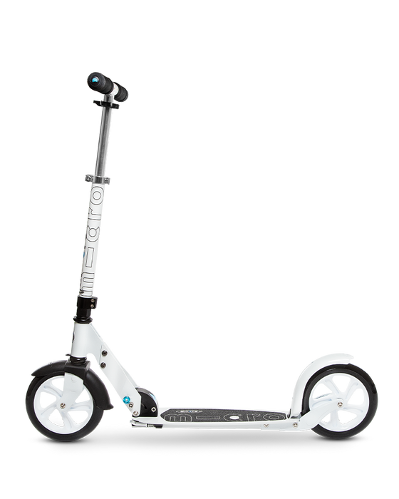 Micro White Adult Kick Scooter — Decks And Scooters