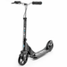 Micro Downtown Black kick scooter front view